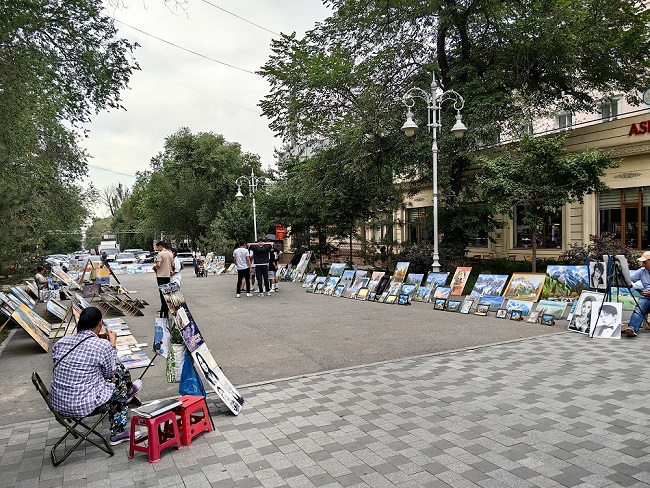 Pedestrian Arbat, Almaty. CityTour.Asia